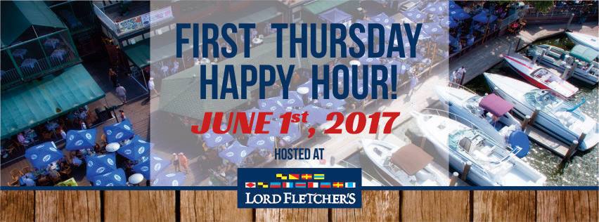 First Thursday Happy Hour at Lord Fletcher